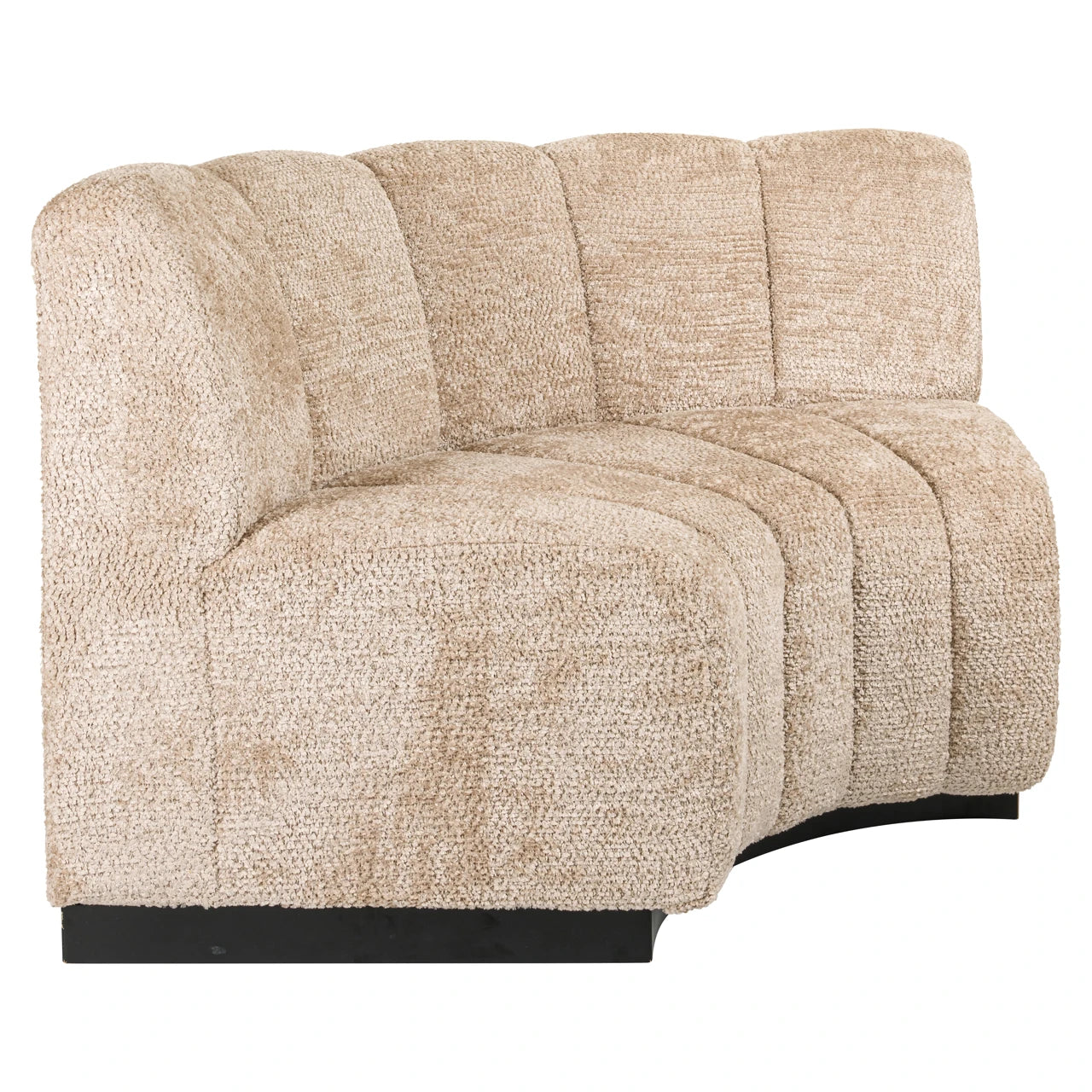 Spisebenk Hillpark nydelig beige avrundet hjørne Richmond Interiors Benk
