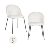 Spisestol Alyssa cream fusion sett med 2 Richmond Interiors Spisestol