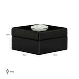 Oppbevaringsboks Lune svart/hvit Richmond Interiors Oppbevaring