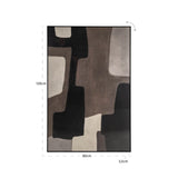 Veggkunst Mirage brun venstre Richmond Interiors Bilde