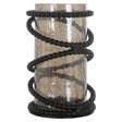 Orkanlampe Edison svart Richmond Interiors Lanterne og lysglass