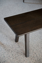 Melfort benk for sitteplass 144 brun eik Rowico Benk