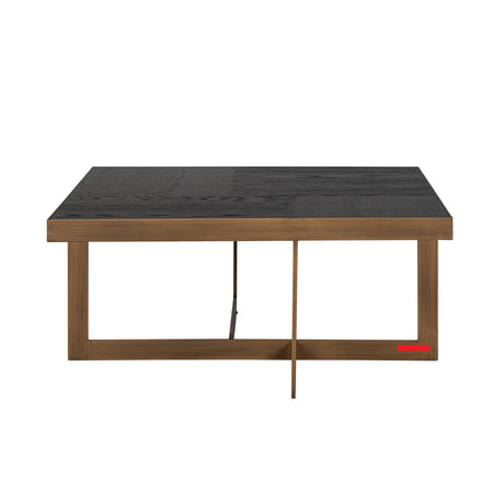 Salongbord Cambon mørk kaffe 90x90 Richmond Interiors Sofabord