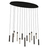 Lysekrone Oxley bronse stor Richmond Interiors Taklampe
