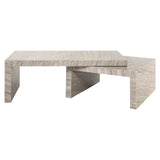 Salongbord Novaz sand Sett med 2 Richmond Interiors Sofabord