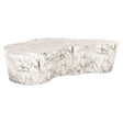 Utendørs salongbord Rockyard hvit marmorlook Richmond Interiors Sofabord