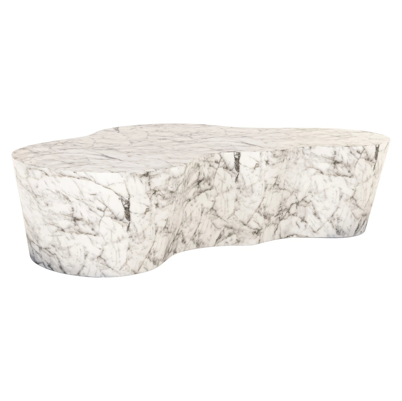 Utendørs salongbord Rockyard hvit marmorlook Richmond Interiors Sofabord
