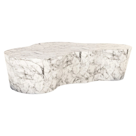 Utendørs salongbord Rockyard hvit marmorlook Richmond Interiors Sofabord