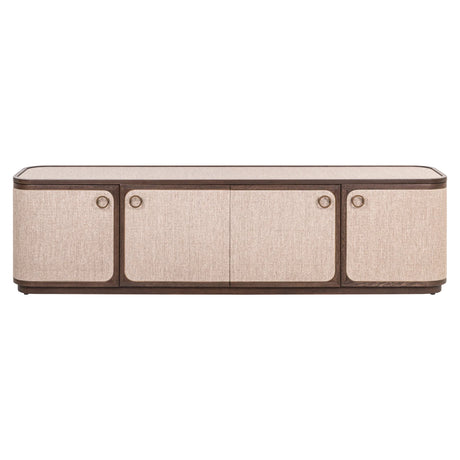 TV-benkskap Willox beige med 4 dører Richmond Interiors TV-benk