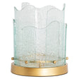 Hurricane light Danila gold small Richmond Interiors Lanterne og lysglass