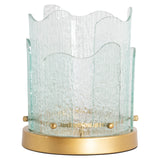 Hurricane light Danila gold small Richmond Interiors Lanterne og lysglass