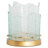 Hurricane light Danila gold small Richmond Interiors Lanterne og lysglass
