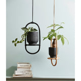 ELBA planteheng til henging urtepott ø18 cm - sort Nordal DECO ITEMS