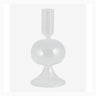 ERISKA lysestaker i glass - h15 cm - klart glass Nordal CANDLEHOLD