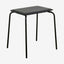 ESA skammel - sort Nordal STOOLS