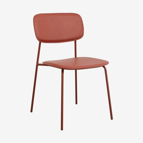 ESA-bordstol - rust rød Nordal CHAIRS+ARM