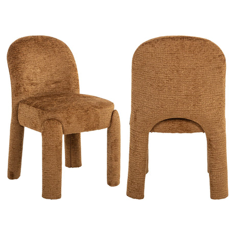 Spisestol Brandi cognac fusion sett med 2 Richmond Interiors Spisestol