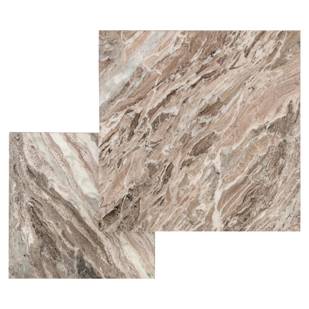 Salongbord Rashford Blush beige sett med 2 Richmond Interiors Sofabord