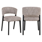 Spisestol Zeno jordfarget tweed Richmond Interiors Spisestol