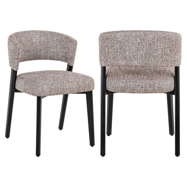 Spisestol Zeno jordfarget tweed Richmond Interiors Spisestol