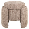 Pouffe & fotpall Cupid mocca linear med oppbevaring Richmond Interiors Pall