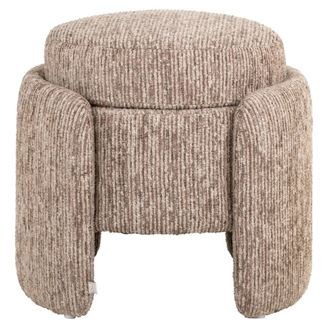 Pouffe & fotpall Cupid mocca linear med oppbevaring Richmond Interiors Pall