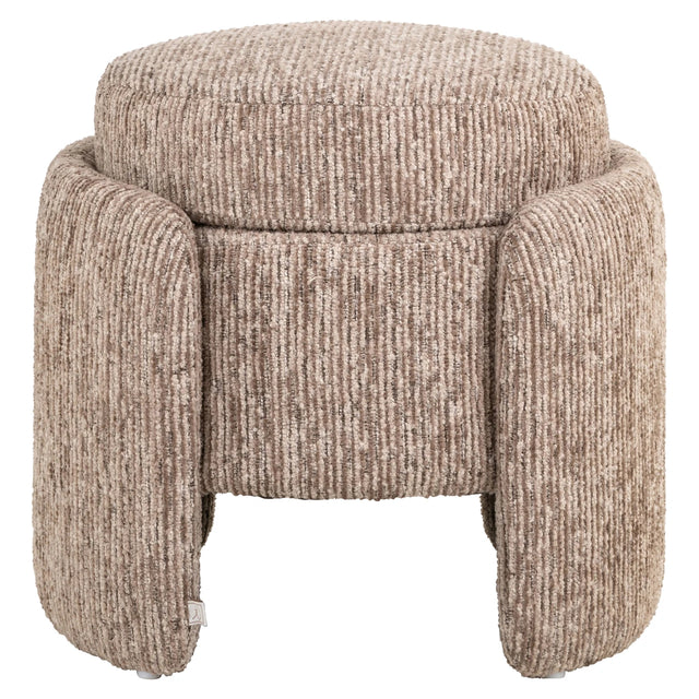 Pouffe & fotpall Cupid mocca linear med oppbevaring Richmond Interiors Pall