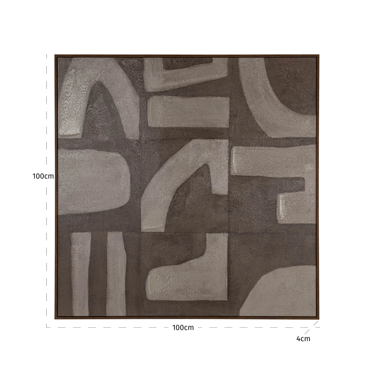 Veggkunst Zenith sand venstre Richmond Interiors Bilde