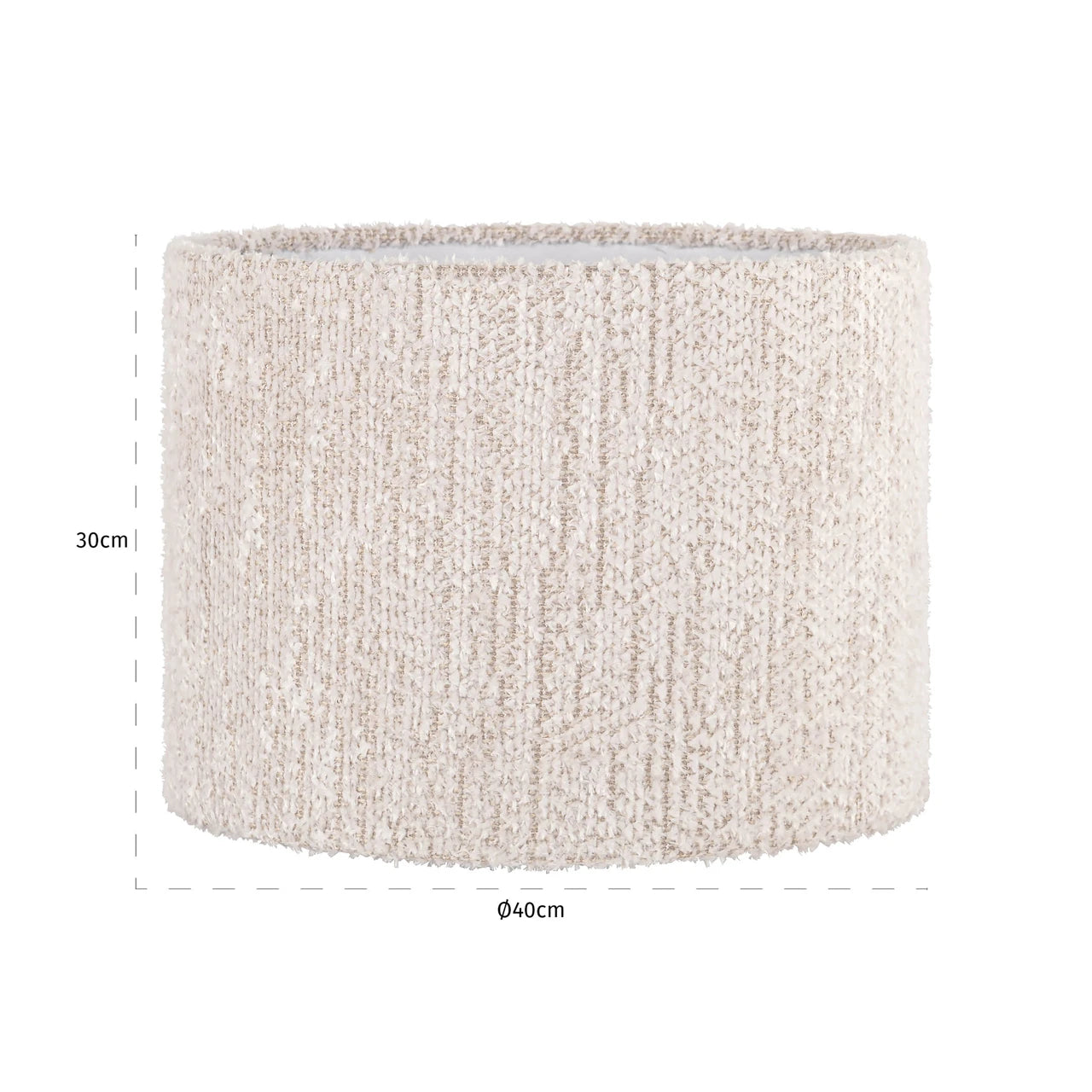 Lampeskjerm Marly lovely cream 40Ø Richmond Interiors Lampeskjerm