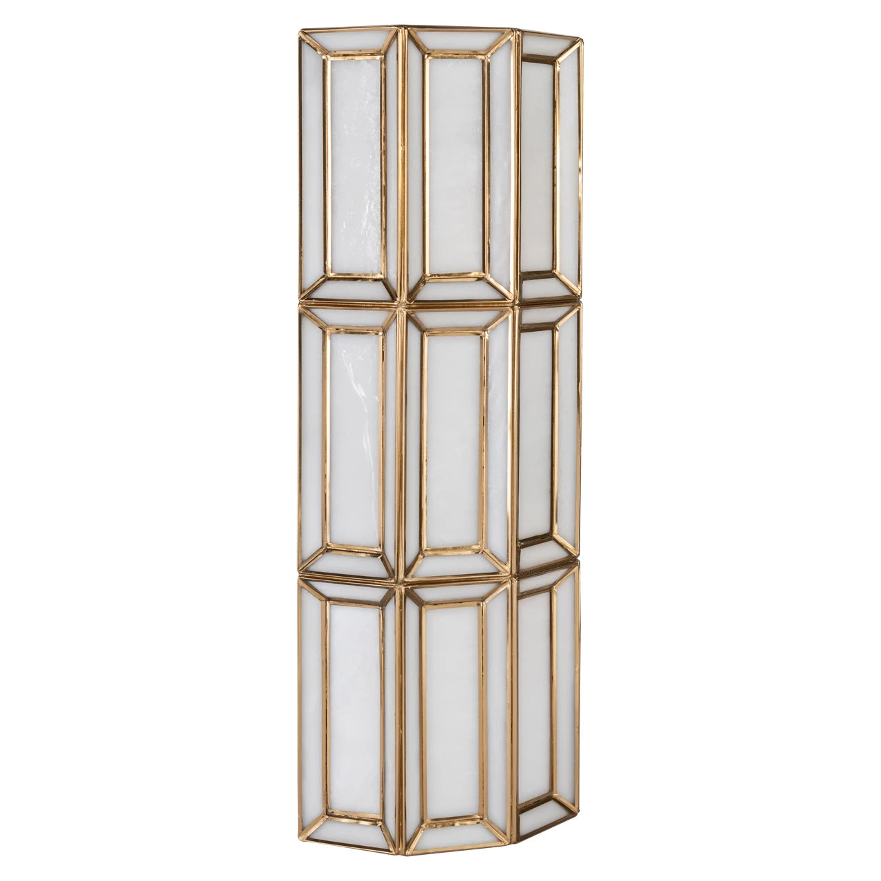 Vegglampe Opal messing antikk Richmond Interiors Vegglampe