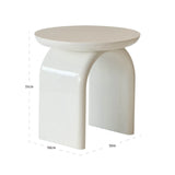 Endebord Merrick kokosmelk Richmond Interiors Sidebord