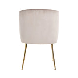 Spisestol Cannon khaki fløyel Richmond Interiors Spisestol