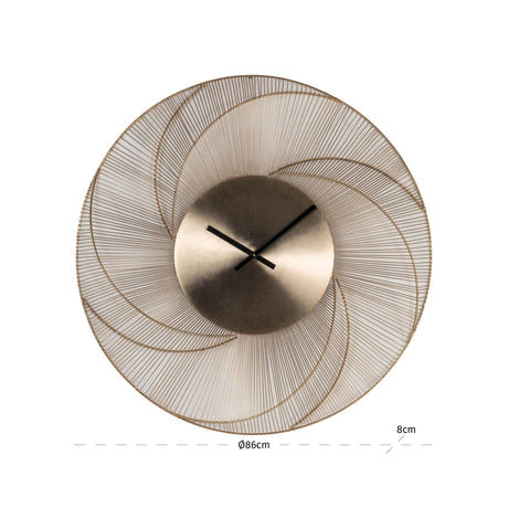 Klokke Denver gull Richmond Interiors Veggur