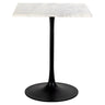 Bistrobord Carlten svart/hvit 65x65 Richmond Interiors Bordlampe