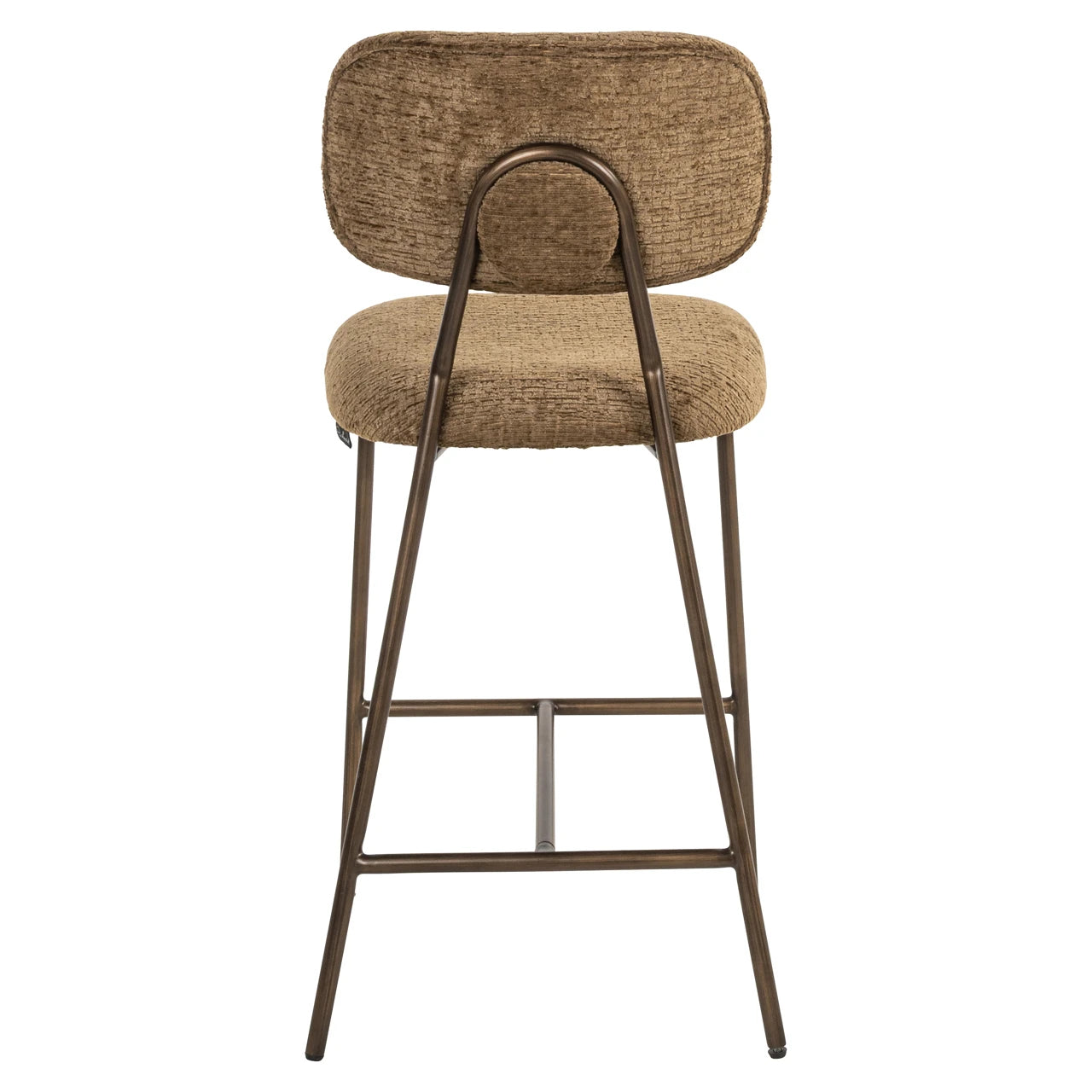 Counter stool Xenia brandy fusion brannhemmende sett med 2 Richmond Interiors Barstol
