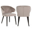 Spisestol Indigo khaki fløyel Richmond Interiors Spisestol