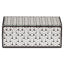 Oppbevaringsboks Feliz svart/hvit liten Richmond Interiors Oppbevaring