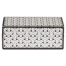 Oppbevaringsboks Feliz svart/hvit liten Richmond Interiors Oppbevaring