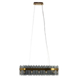 Lysekrone Julio børstet gull Richmond Interiors Taklampe