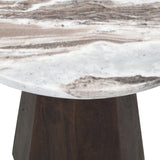 End table Oberoy Blush beige 45Ø Richmond Interiors Sidebord