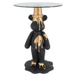 Endebord Ice bear svart/gull Richmond Interiors Sidebord