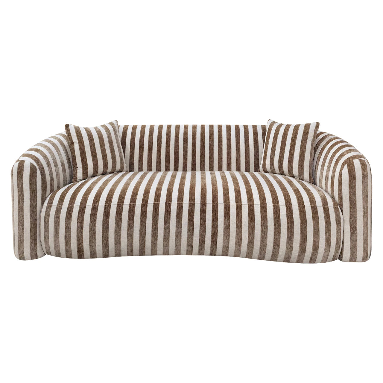 Sofa Luxandra stripes sand Richmond Interiors Sofa