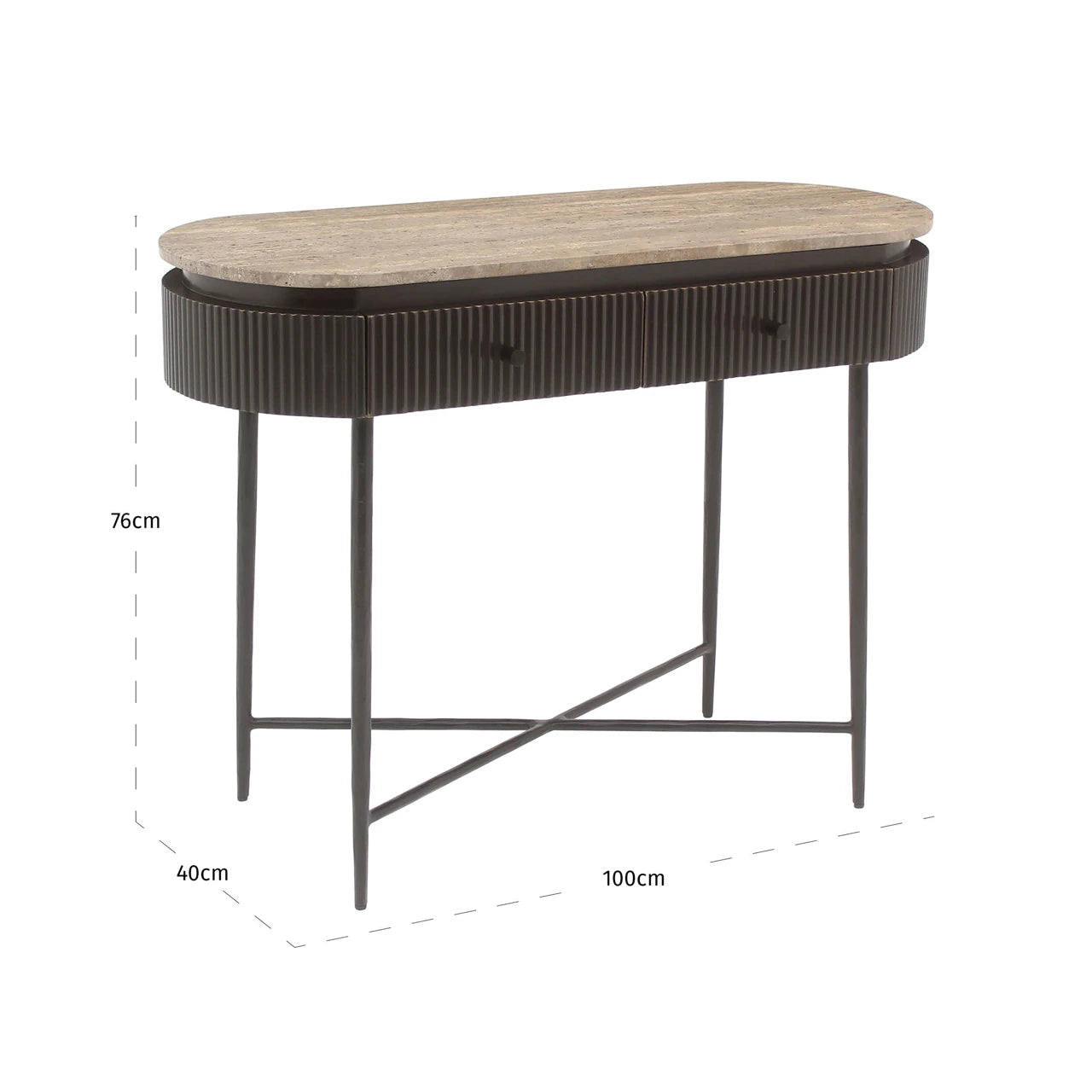 Console Russo askebrun Richmond Interiors Konsollbord