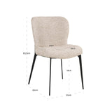 Spisestol Sergio naturlig lineær Richmond Interiors Spisestol