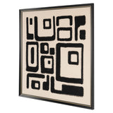 Veggkunst Shanita svart/hvit Richmond Interiors Bilde
