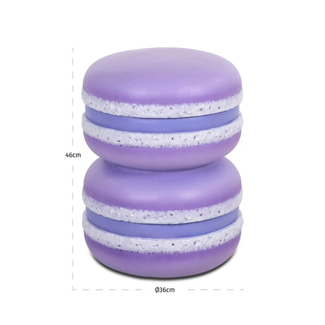 Endebord Macarons lilla Richmond Interiors Sidebord