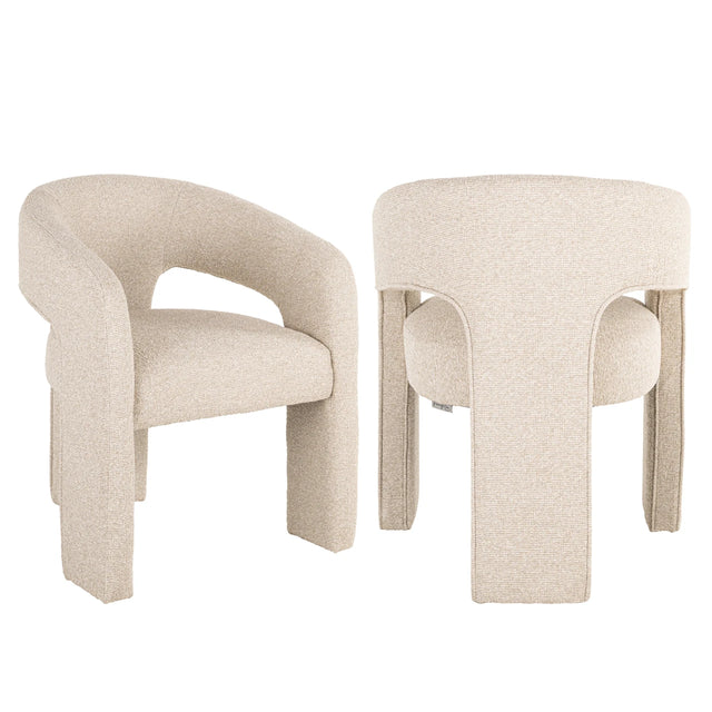 Spisestol Belle biscotti flammehemmende Richmond Interiors Spisestol
