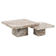 Salongbord Rashford Blush beige sett med 2 Richmond Interiors Sofabord