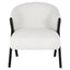Lounge chair Mia hvit bouclé Richmond Interiors Lenestol