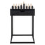 Endebord Davos svart Richmond Interiors Sidebord